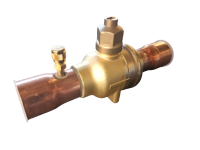 Вентиль шаровый 4 1/8" Becool BC-BVa-418N с сервисным штуцером